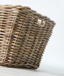 Alberto Rattan Basket – Natural Kubu Rattan Storage for Kids Furniture - details