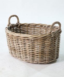 Loise Rattan Kubu Basket - Perspective