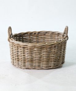 Loise Rattan Kubu Basket - Side