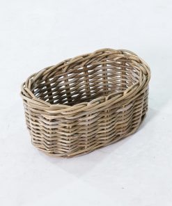 Sean Natural Rattan Basket – Capsule Design - perspective top